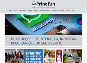 Print fun - Design, Desenvolvimento, Infraestrutura e Otimização